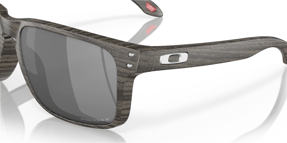 Oakley Sunglasses HOLBROOK XL Woodgrain / Prizm Black Polarized OO9417-34