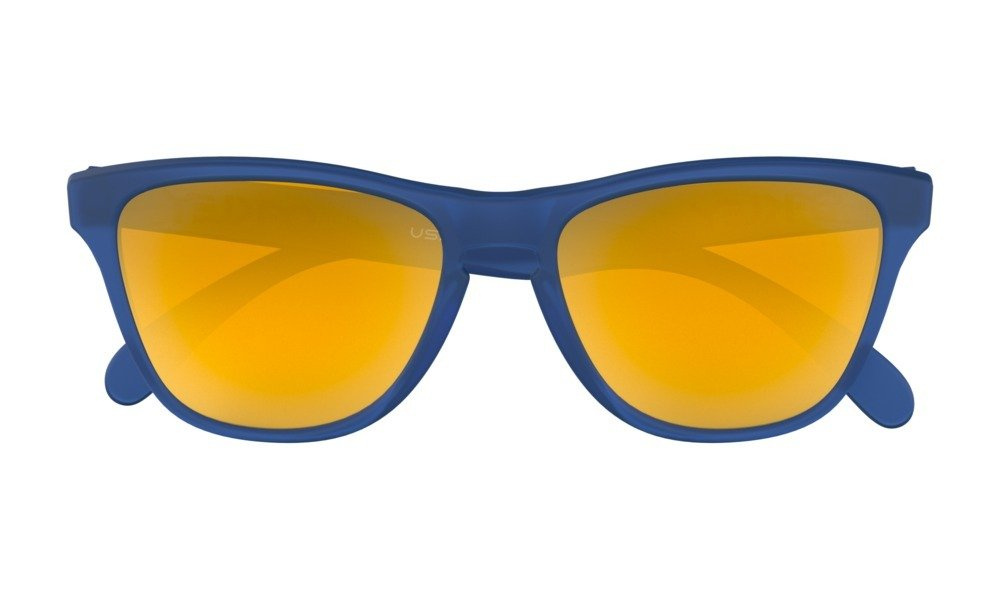 Oakley Okulary przeciwsłoneczne Dziecięce FROGSKINS XS Matte Sapphire/24k Iridium OJ9006-04