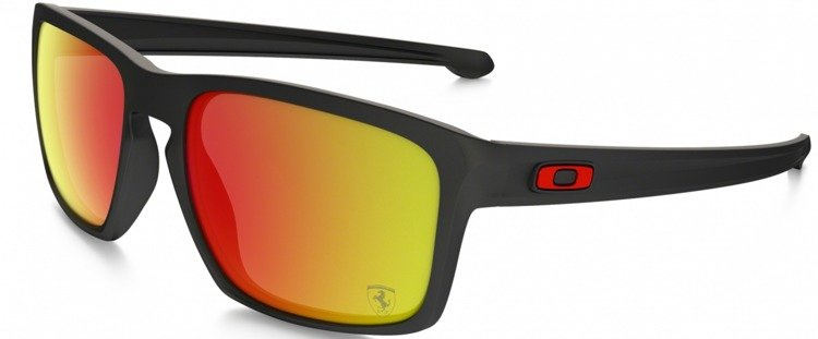 Oakley Okulary SLIVER FERRARI COLLECTION Matte Black/Ruby Iridium OO9262-12