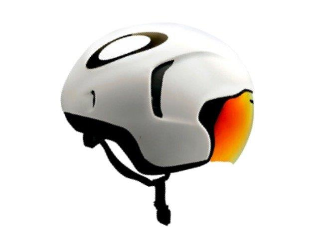 Oakley ARO 7 Cycling Helmet - Polished White