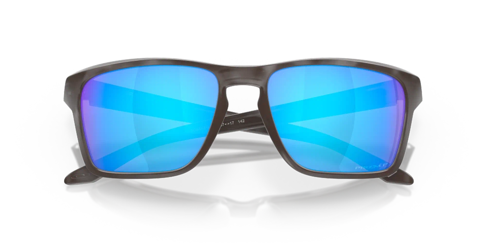 Oakley Sunglasses SYLAS OO9448-28 Matte Black Tortoise, Prizm Sapphire Polarized