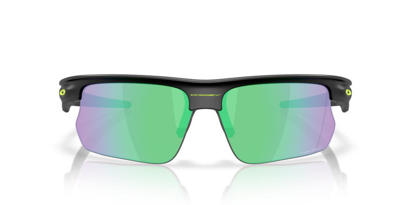 Oakley Okulary przeciwsłoneczne BISPHAERA Matte black / Prizm road jade OO9400-23