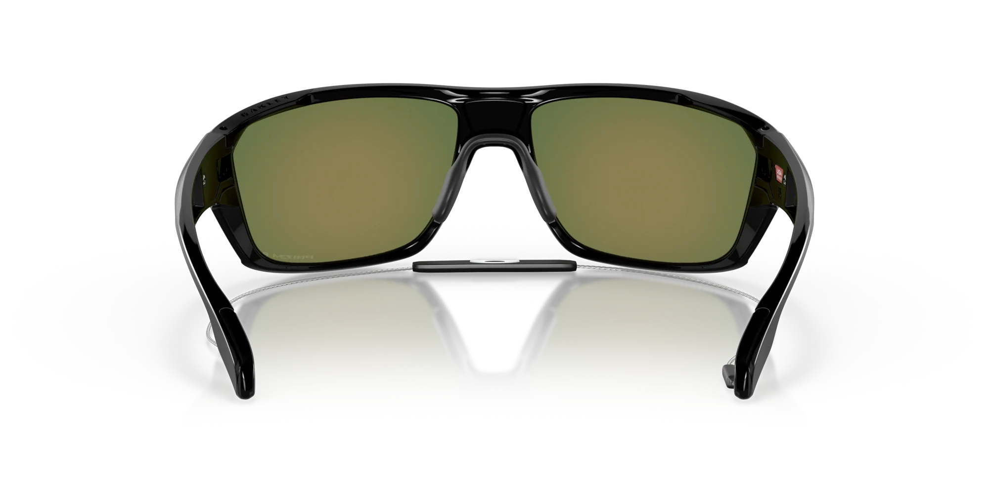 Oakley Okulary przeciwsłoneczne SPLIT SHOT Polished Black/Prizm Ruby Polarized OO9416-25