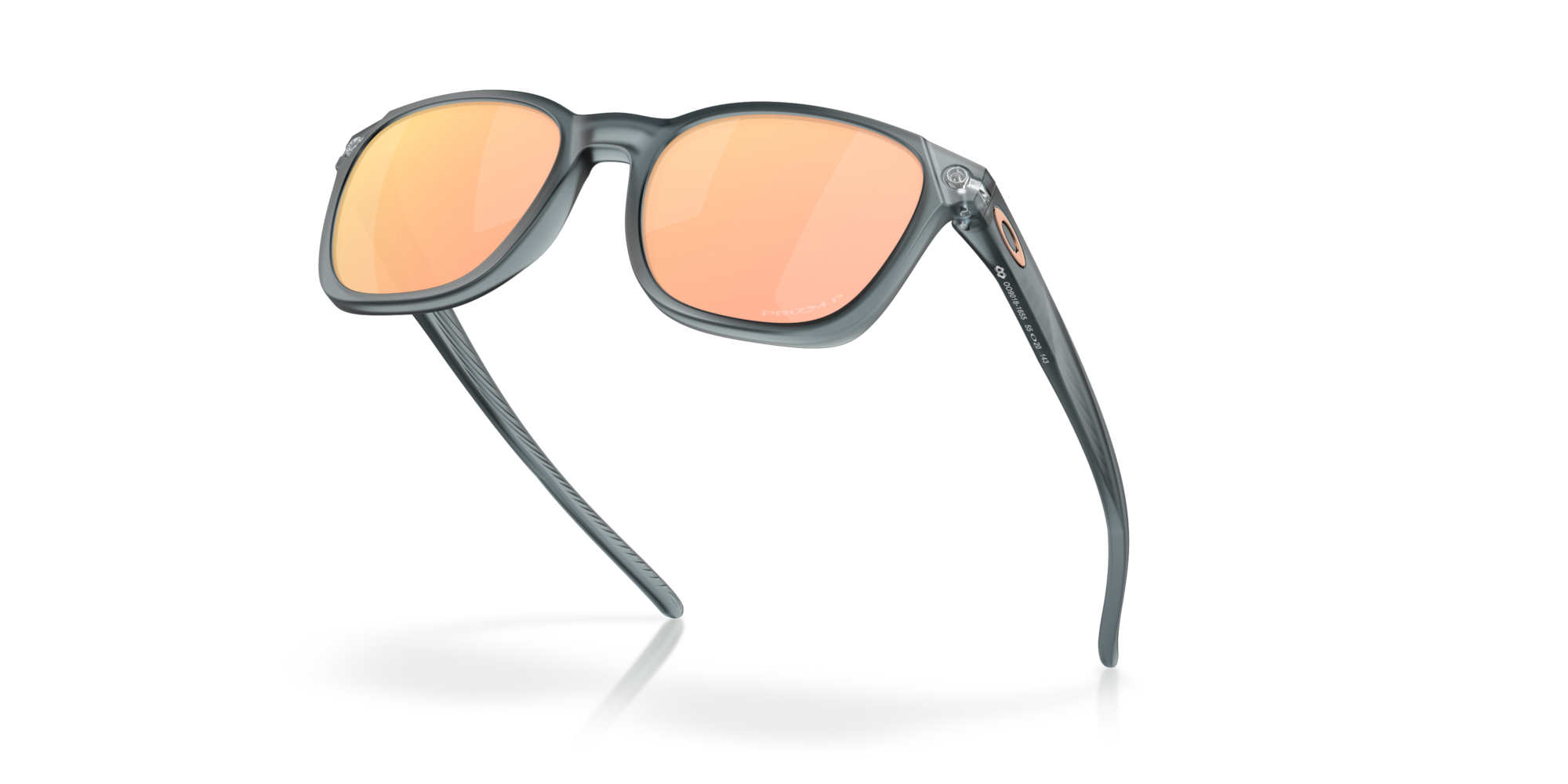 Oakley Sunglasses OJECTOR Matte Crystal Black/Prizm Rose Gold Polarized OO9018-16