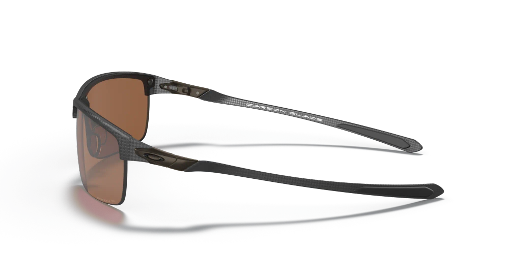 Oakley Okulary przeciwsłoneczne CARBON BLADE Matte Carbon Fiber/Prizm Tungsten Polarized OO9174-10