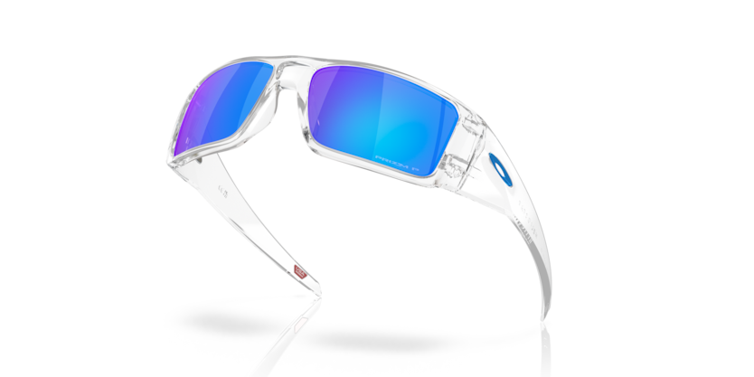 Oakley Sunglasses HELIOSTAT Clear/Prizm sapphire polarized OO9231-07