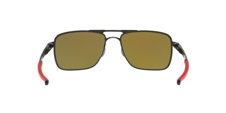 Oakley Okulary przeciwsłoneczne GAUGE 6 Polished Black/Prizm Ruby Polarized OO6038-04