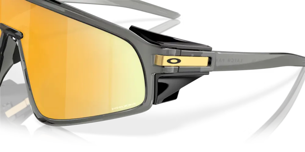 Oakley Sunglasses LATCH PANEL Grey Smoke / Prizm 24K OO9404-05