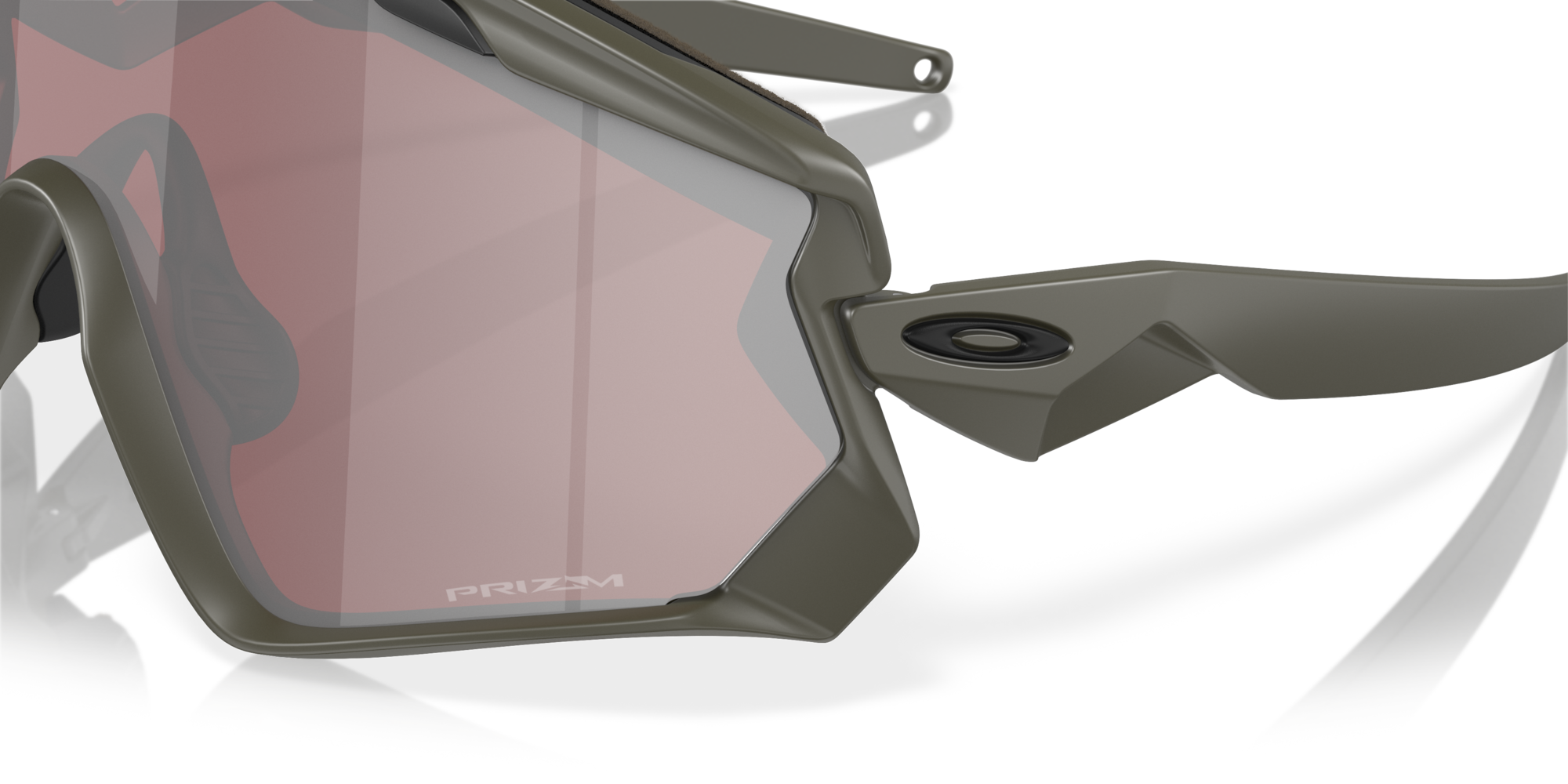 Oakley Okulary przeciwsłoneczne Wind Jacket 2.0 Matte Olive/Prizm Snow Black Iridium OO9418-26