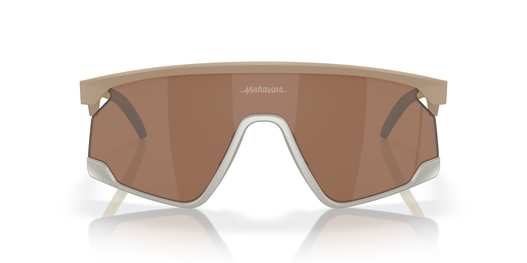 Oakley Okulary przeciwsłoneczne BXTR Patrick Mahomes II Collection Matte Terrain Tan/Prizm Tungsten OO9280-08