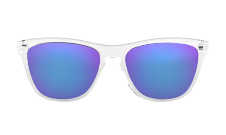 Oakley Okulary Przeciwsłoneczne FROGSKINS Polished Clear/Violet Iridium OO9013 - 24-305