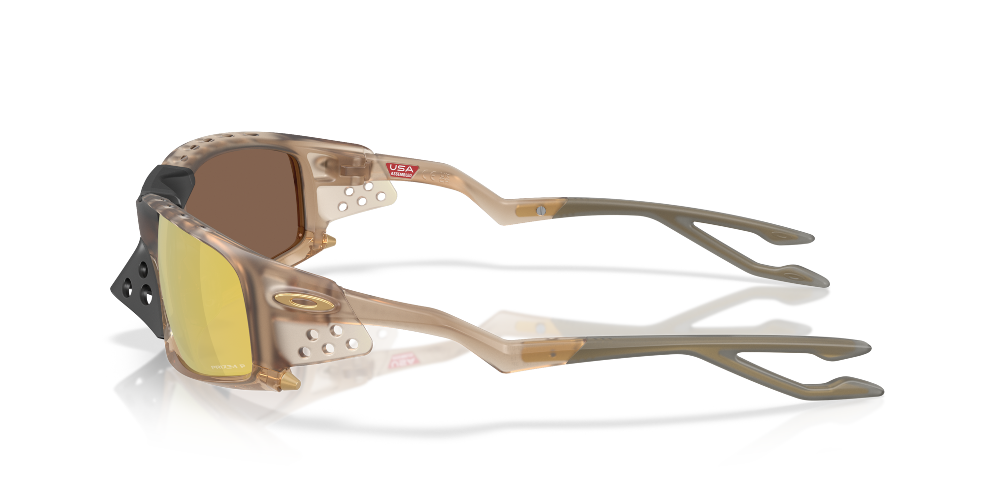 Oakley Okulary przeciwsłoneczne PLANTARIS SQ Matte Sepia / Prizm 24k Polarized OO9529-07