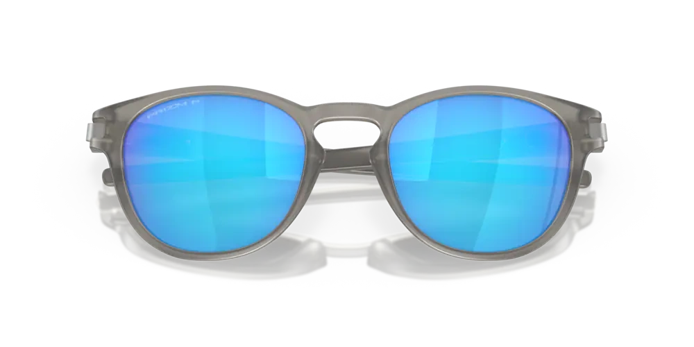 Oakley Sunglasses LATCH Matte Grey Ink/Prizm Sapphire Polarized OO9265-32