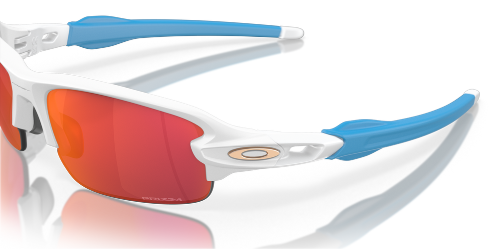 Oakley Sunglasses Flak XXS Matte White, Prizm Field OJ9008-13