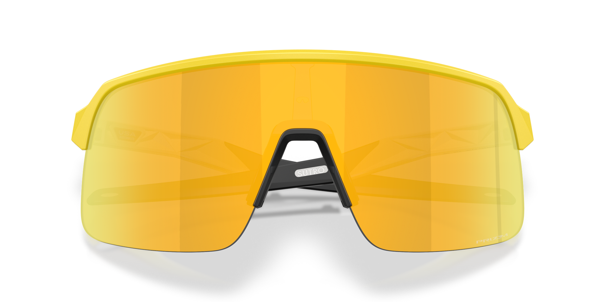 Oakley Okulary przeciwsłoneczne SUTRO LITE Matte Yellow/Prizm 24K OO9463-B4