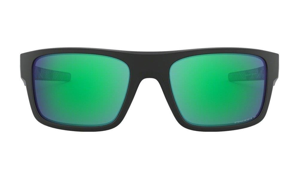 Oakley Sunglasses DROP POINT Matte Black Prizmatic/Prizm Jade Polarized OO9367-22