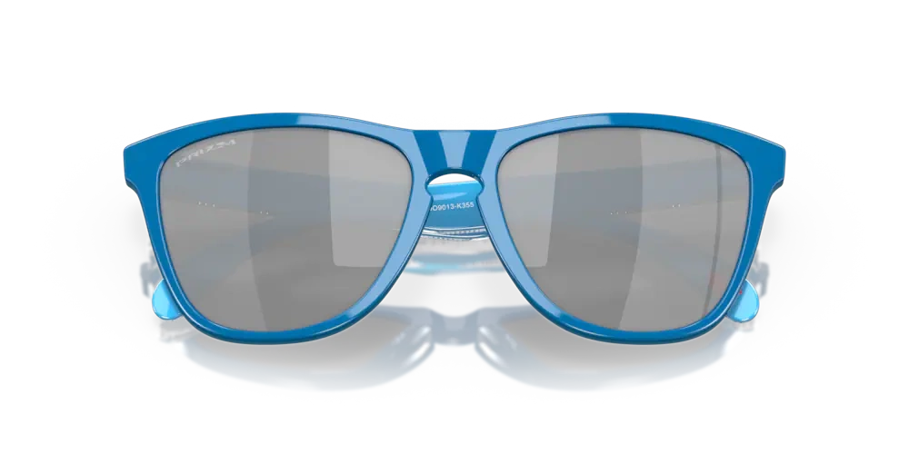 Oakley Sunglasses FROGSKINS High Resolution Collection Polished Sapphire, Prizm Black OO9013-K3