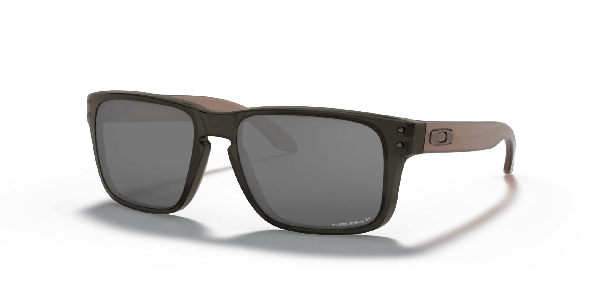 Oakley Okulary przeciwsłoneczne Dziecięce HOLBROOK XS Translucent Grey Smoke/Prizm Black Polarized OJ9007-08