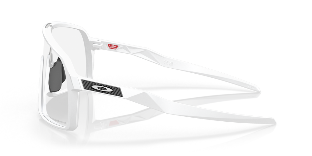 Oakley Okulary przeciwsłoneczne SUTRO Matte White/Clear Photochromic OO9406-99