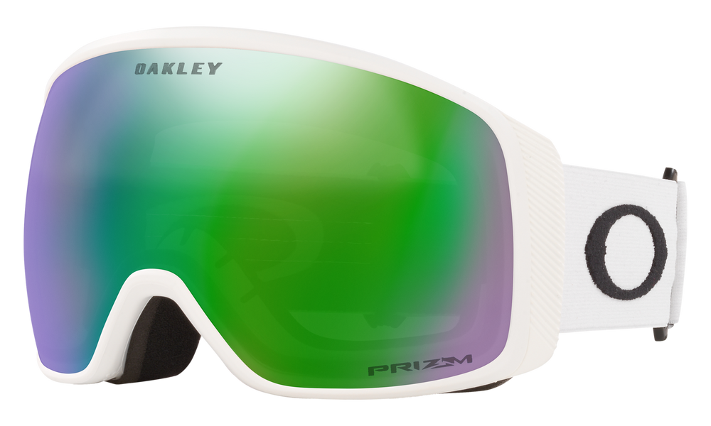 OAKLEY Gogle Snow FLIGHT TRACKER XL Matte White/Prizm Snow Jade Iridium OO7104-13