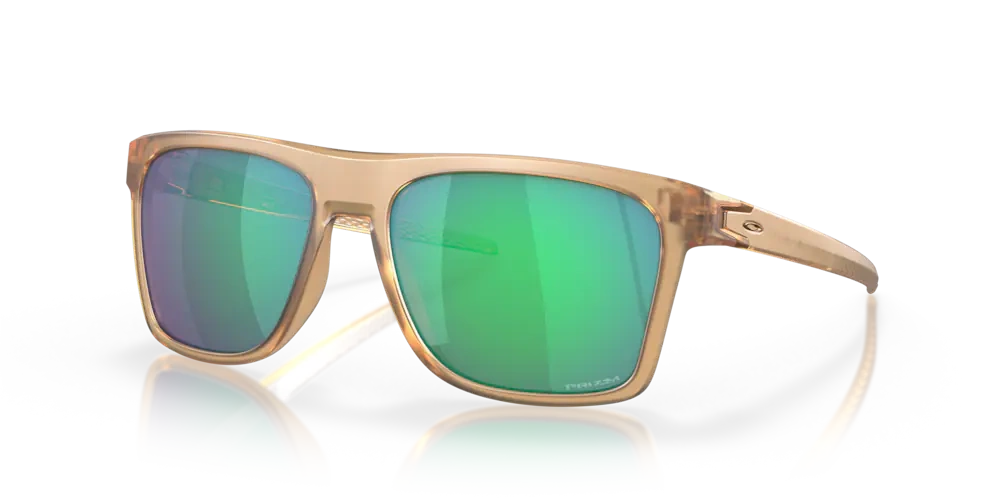 Oakley Okulary przeciwsłoneczne LEFFINGWELL Matte Sepia, Prizm Jade OO9100-03