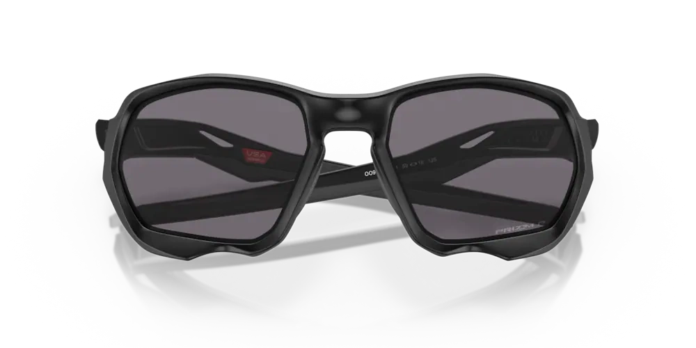Oakley Sunglasses  PLAZMA Matte Black/Prizm Grey Polarized OO9019-02