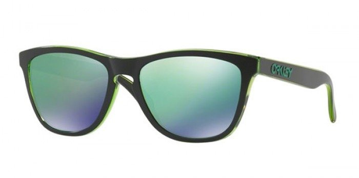 Oakley Sunglasses FROGSKINS Eclipse Green / Jade Iridium OO9013-A8