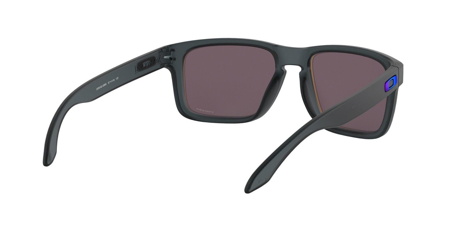 Oakley Sunglasses HOLBROOK Matte Crystal Black/Prizm Grey Sapphire Alt Iridiu OO9102-G9