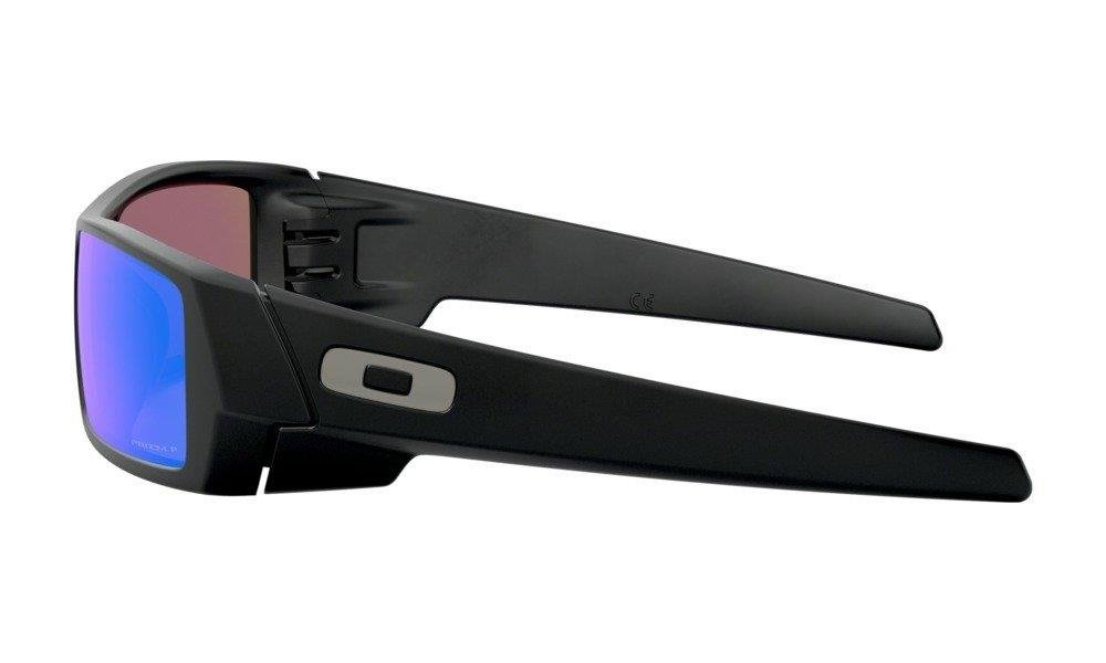 Oakley Sunglasses GASCAN Matte Black/Prizm Sapphire Polarized OO9014-50