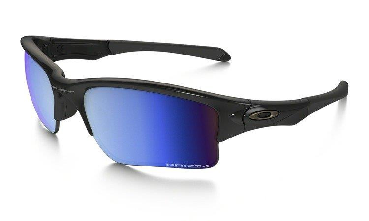 Oakley Sunglasses QUARTER JACKET Polished Black/Prizm Salt Water Polarized OO9200-16