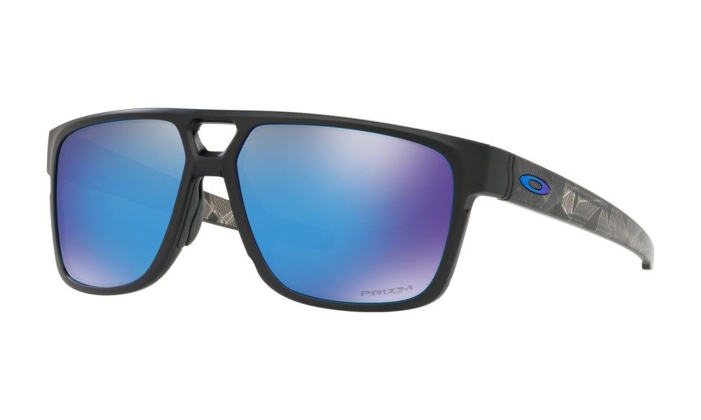 Oakley Okulary przeciwsłoneczne CROSSRANGE PATCH Matte Black Prizmatic/Prizm Sapphire OO9382-10