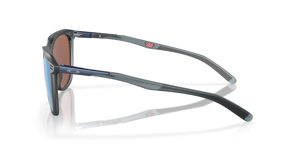 Oakley Sunglasses THURSO Matte Crystal Black/Prizm Deep Water Polarized OO9286-05