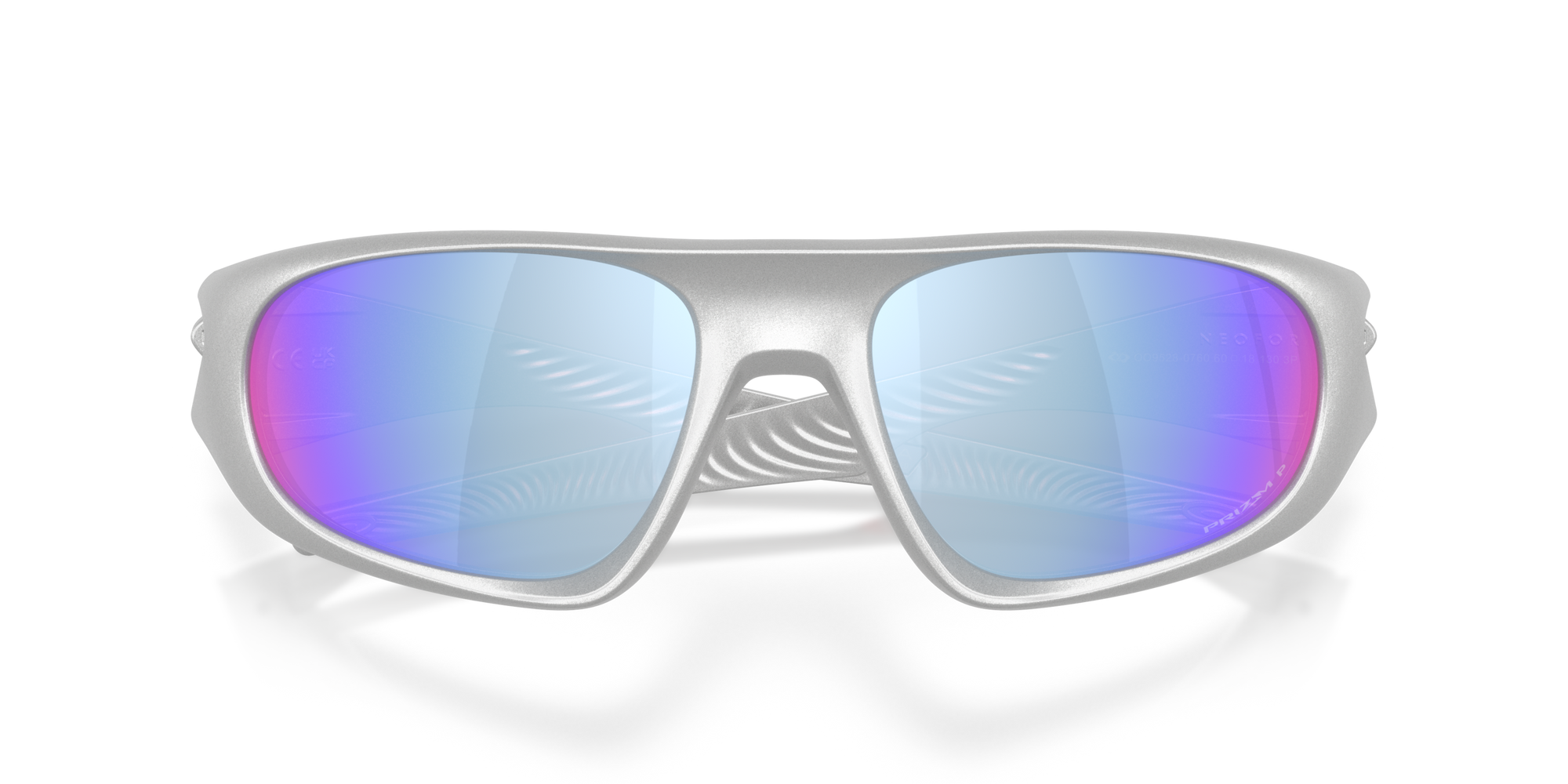 Oakley Okulary przeciwsłoneczne NEOFORMA X-Silver / Prizm Deep Water Polarized OO9528-07