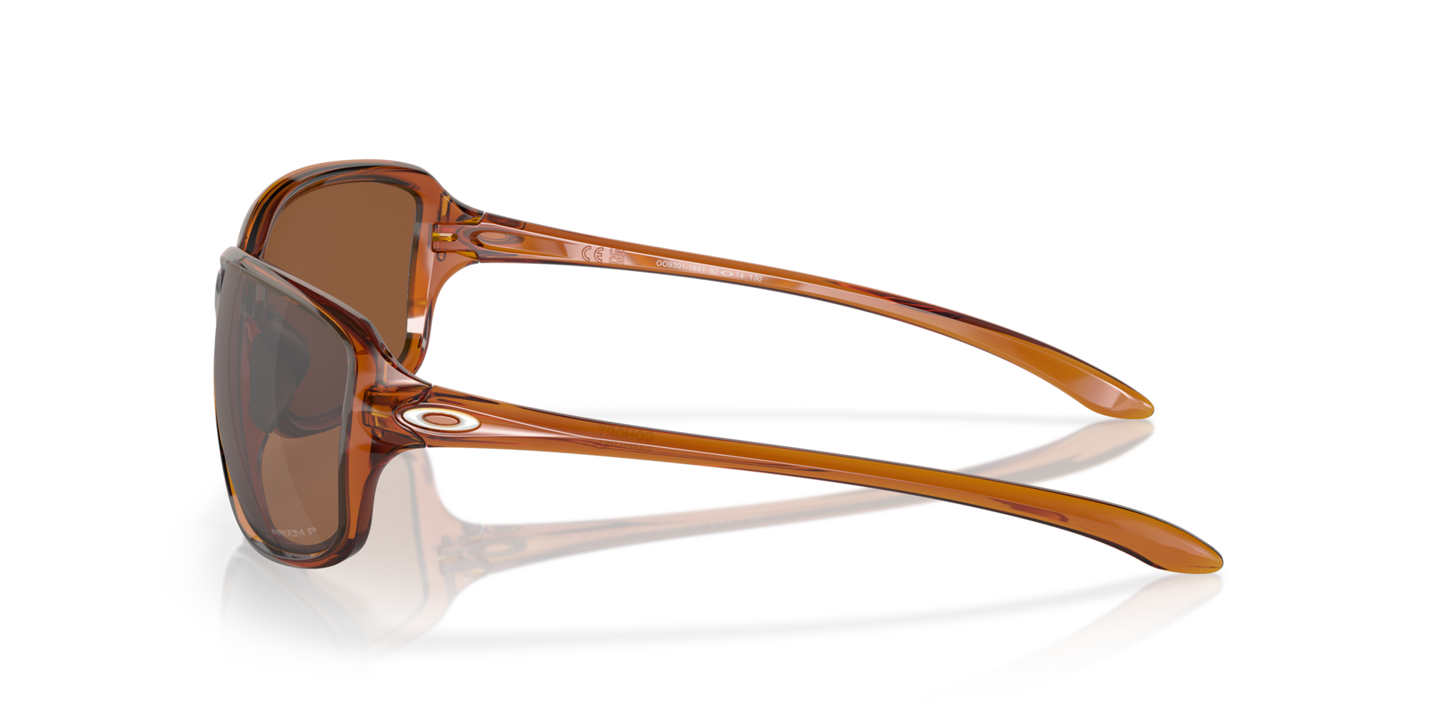 Oakley Sunglasses COHORT Dark Amber/Prizm Tungsten Polarized OO9301-19