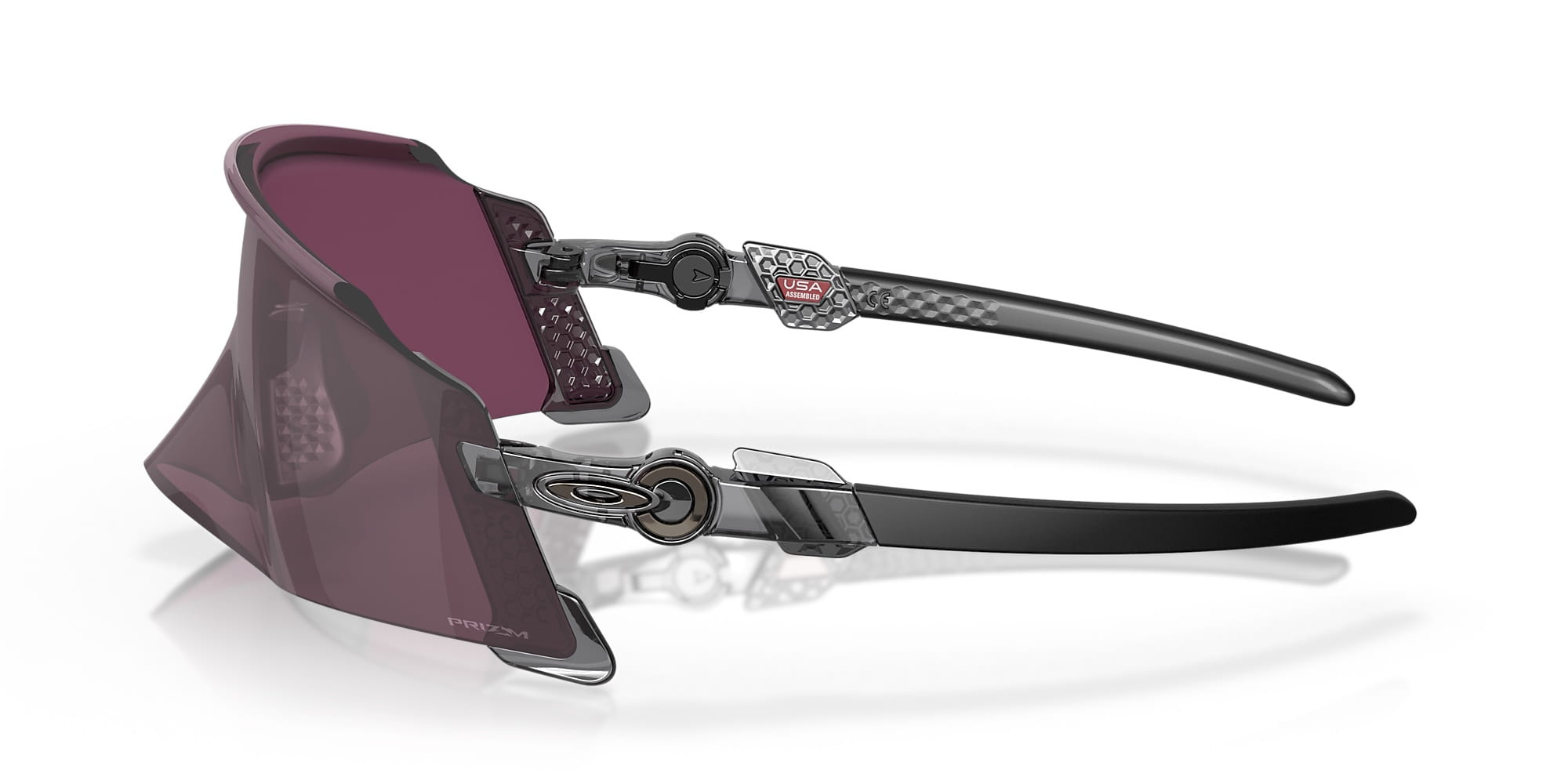 Oakley Okulary przeciwsłoneczne OAKLEY KATO Grey Smoke, Prizm Road Black OO9455-18