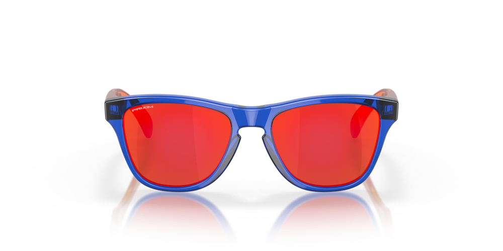 Oakley Okulary przeciwsłoneczne Dziecięce FROGSKINS XXS Crystal Blue, Prizm Ruby OJ9009-06