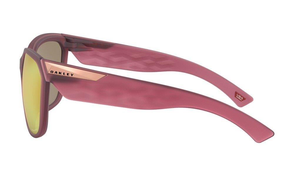 Oakley Sunglasses REV UP Unison Collection Matte Translucent Polarized/Prizm Rose Gold OO9432-09
