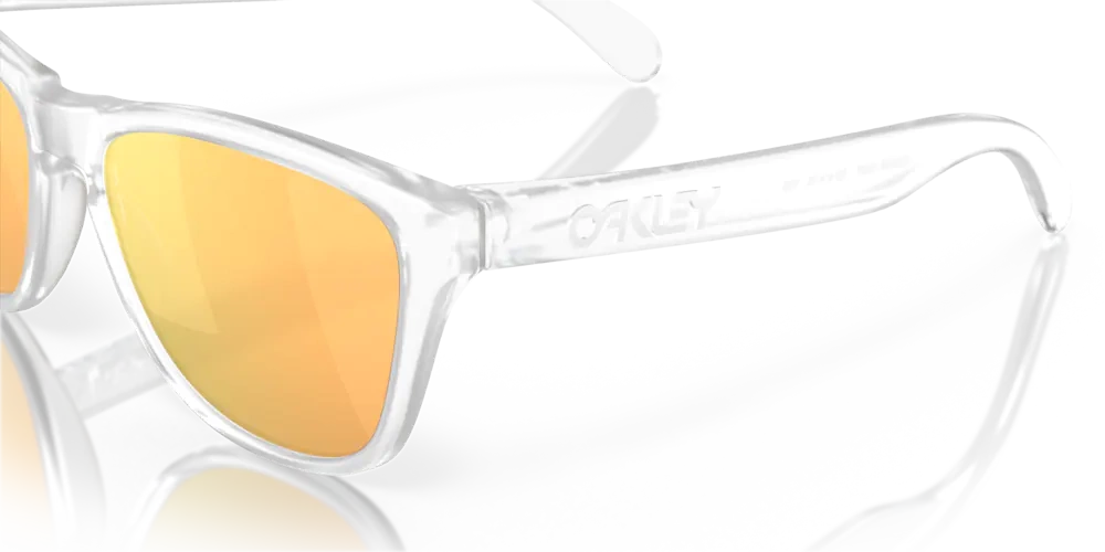 Oakley Okulary przeciwsłoneczne Dziecięce FROGSKINS XS Matte Clear, Prizm Rose Gold OJ9006-35
