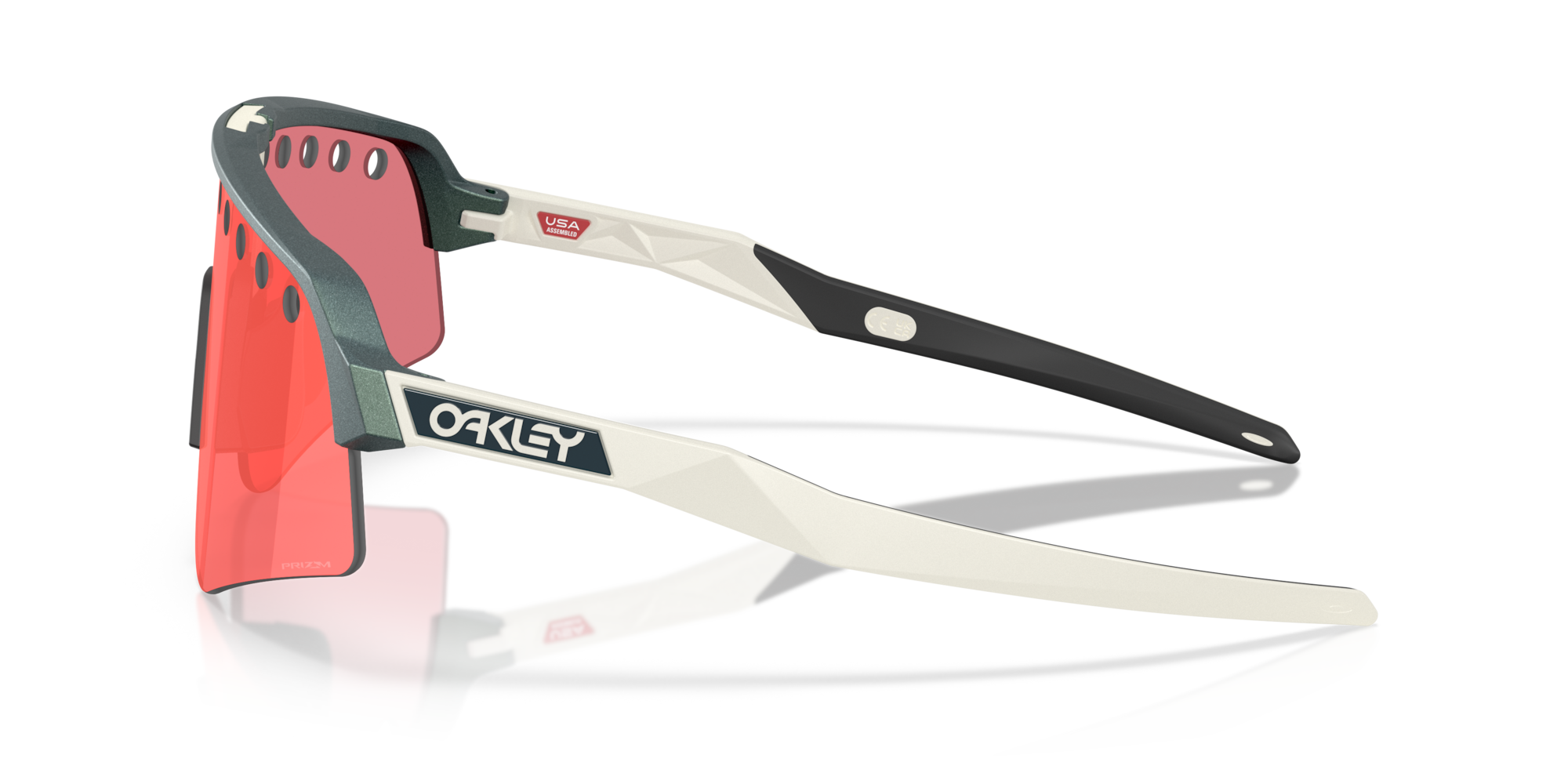 Oakley Okulary przeciwsłoneczne Sutro Lite Sweep Matte Silver/Blue Colorshift / Prizm Trail Torch OO9465-31