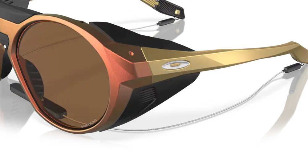 Oakley Sunglasses CLIFDEN Coalesce Collection Matte Red Gold Colorshift / Prizm Bronze OO9440-23