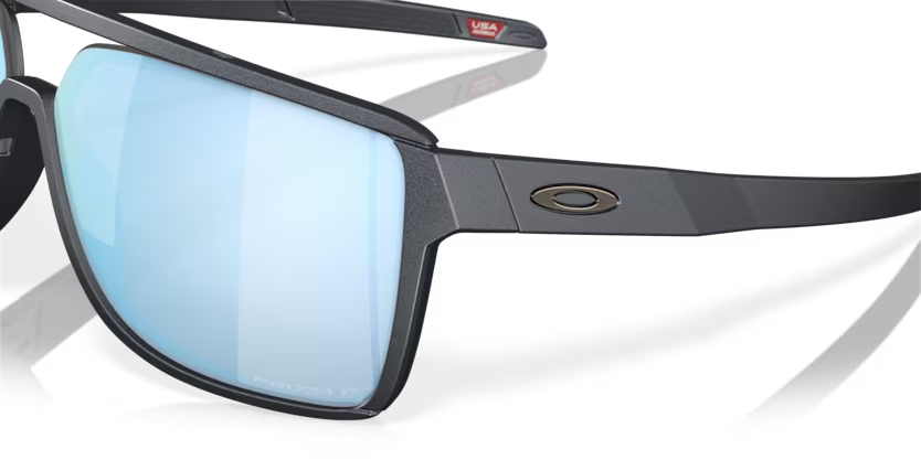 Oakley Sunglasses CASTEL Blue Steel / Prizm Deep Water Polarized OO9147-12