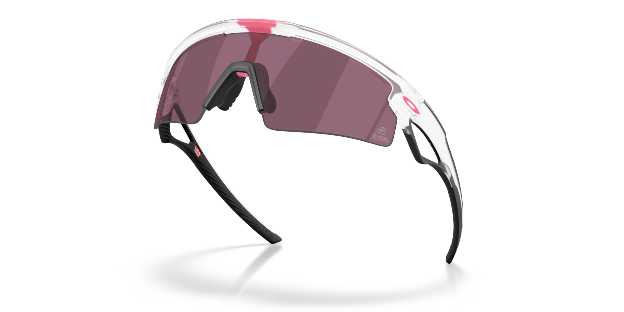 Oakley Okulary przeciwsłoneczne SPHAERA STRIKE Giro d'Italia Matte Clear / Prizm Black OO9531-10