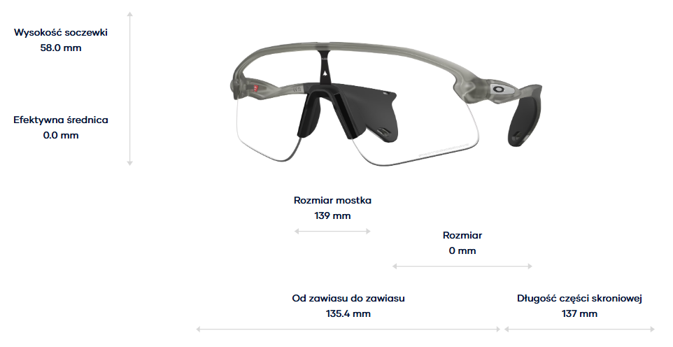 Oakley Okulary przeciwsłoneczne Stunt Devil Grey Ink / Clear To Black Iridium Photochromic OO9517-08