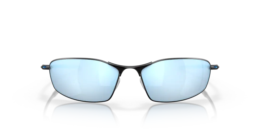 Oakley Sunglasses WHISKER Satin Black, Prizm Deep Water Polarized OO4141-11