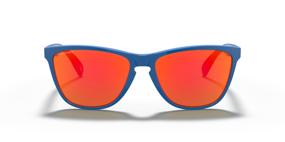 Oakley Sunglasses FROGSKINS Primary Blue/ Prizm Ruby OO9444-04