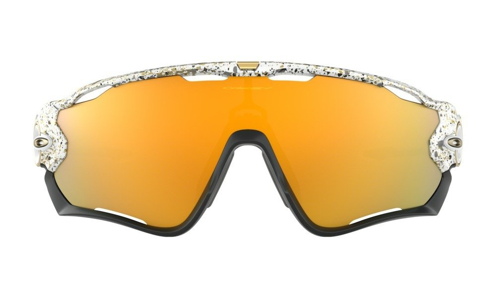 Oakley Okulary przeciwsłoneczne JAWBREAKER Splatter White/24K Iridium OO9290-45