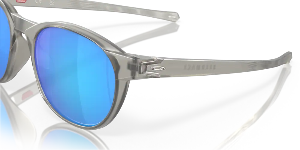 Oakley Okulary przeciwsłoneczne REEDMACE Matte Grey Ink, Prizm Sapphire OO9126-03