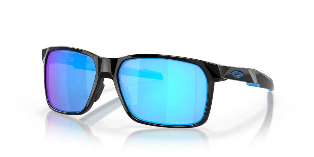 Oakley Sunglasses PORTAL X Polished Black/Prizm Sapphire OO9460-16