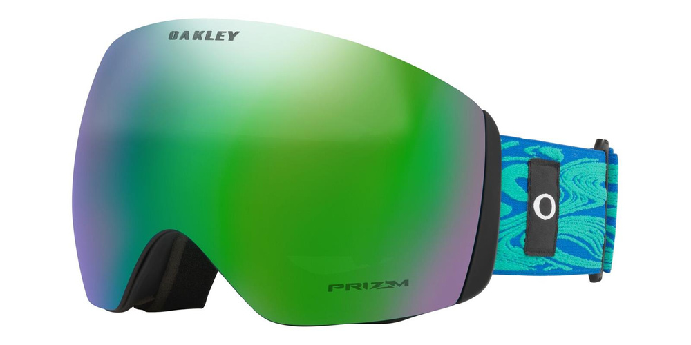 OAKLEY Gogle zimowe FLIGHT DECK L Blue Dynamic Flow/Prizm Snow Sapphire Iridium OO7050-A7