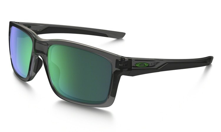 Oakley Sunglasses MAINLINK Grey Smoke/Jade Iridium OO9264-04